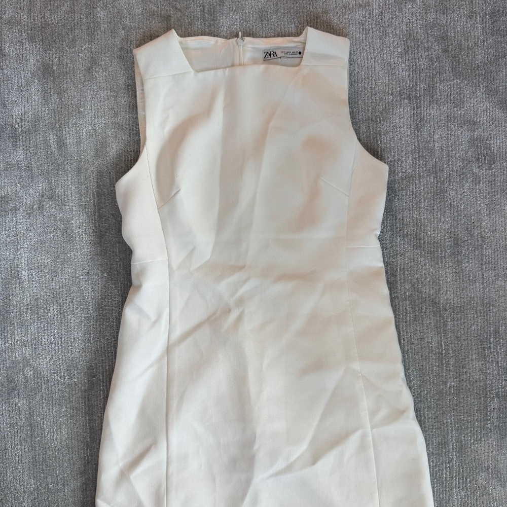 Zara White Mini Dress